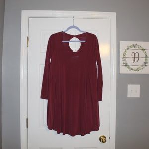 Eiffel Designs Burgundy Dress